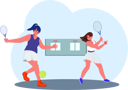 پیش‌نمایش فایل woman-playing-tennis-8932863 از پک ورزش و ورزش