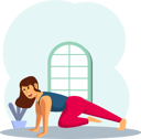پیش‌نمایش فایل woman-working-out-8932859 از پک ورزش و ورزش