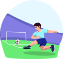 پیش‌نمایش فایل boy-playing-soccer-8933148 از پک ورزش و ورزش