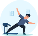 پیش‌نمایش فایل man-doing-yoga-exercise-8933150 از پک ورزش و ورزش