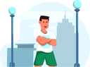 پیش‌نمایش فایل man-working-out-8933154 از پک ورزش و ورزش