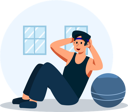 پیش‌نمایش فایل male-doing-yoga-8933313 از پک ورزش و ورزش