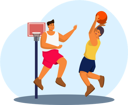 پیش‌نمایش فایل basketball-player-hitting-goal-8933018 از پک ورزش و ورزش