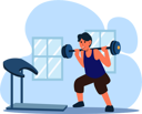 پیش‌نمایش فایل male-weightlifter-8933025 از پک ورزش و ورزش