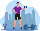 پیش‌نمایش فایل professional-weightlifter-8933024 از پک ورزش و ورزش