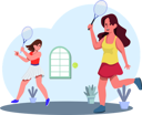 پیش‌نمایش فایل woman-playing-tennis-8933019 از پک ورزش و ورزش