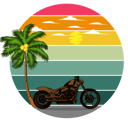 پیش‌نمایش فایل bike-at-beach-8946219 از پک وینتیج رترو