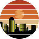 پیش‌نمایش فایل city-at-night-8946159 از پک وینتیج رترو