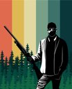پیش‌نمایش فایل hunter-8946063 از پک وینتیج رترو