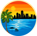 پیش‌نمایش فایل sunset-on-the-beach-8946065 از پک وینتیج رترو