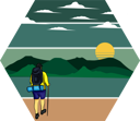 پیش‌نمایش فایل trekking-8945252 از پک وینتیج رترو