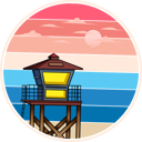پیش‌نمایش فایل sea-tower-8945064 از پک وینتیج رترو