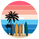 پیش‌نمایش فایل surfing-8945059 از پک وینتیج رترو
