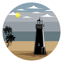 پیش‌نمایش فایل beach-monitoring-tower-8944985 از پک وینتیج رترو