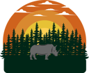 پیش‌نمایش فایل adventure-rhino-8944836 از پک وینتیج رترو
