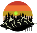 پیش‌نمایش فایل mountain-forest-8944433 از پک وینتیج رترو