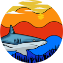 پیش‌نمایش فایل shark-coral-reefs-8944435 از پک وینتیج رترو