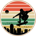 پیش‌نمایش فایل skateboarding-8944429 از پک وینتیج رترو