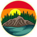 پیش‌نمایش فایل river-in-the-mountain-8946564 از پک وینتیج رترو
