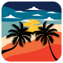پیش‌نمایش فایل beach-8962526 از پک وینتیج رترو