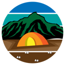 پیش‌نمایش فایل enjoy-camping-8961450 از پک وینتیج رترو