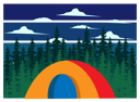 پیش‌نمایش فایل weekend-camping-8961451 از پک وینتیج رترو