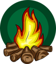 پیش‌نمایش فایل bonfire-8981968 از پک وینتیج رترو