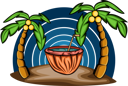 پیش‌نمایش فایل coconut-beach-8963134 از پک وینتیج رترو