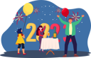 پیش‌نمایش فایل family-enjoying-new-year-party-6933947 از پک سال نو ۲۰۲۳