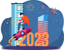 پیش‌نمایش فایل man-celebrate-new-year-2023-6933943 از پک سال نو ۲۰۲۳