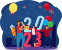 پیش‌نمایش فایل people-enjoying-new-year-party-6933944 از پک سال نو ۲۰۲۳