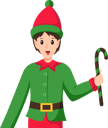 پیش‌نمایش فایل boy-in-christmas-elf-costume-7154135 از پک شخصیت کریسمسی
