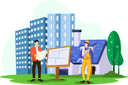 پیش‌نمایش فایل architect-with-building-plan-7209555 از پک املاک و مستغلات