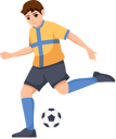 پیش‌نمایش فایل football-player-8905741 از پک کاراکتر ورزش و ورزش
