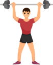 پیش‌نمایش فایل weightlifter-lifting-weight-8905751 از پک کاراکتر ورزش و ورزش