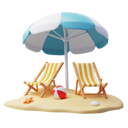 پیش‌نمایش فایل beach-chair-8878793 از پک فصل تابستان و ساحل