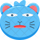 پیش‌نمایش فایل emoji-11718670 از پک حالت چهره حیوان