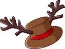پیش‌نمایش فایل christmas-hat-with-deer-antlers-7135472 از پک عنصر کریسمس