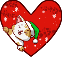 پیش‌نمایش فایل cute-cat-wearing-green-hat-christmas-7135658 از پک عنصر کریسمس
