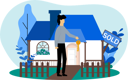 پیش‌نمایش فایل man-buying-home-7193388 از پک املاک و مستغلات