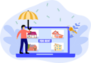 پیش‌نمایش فایل online-home-rental-service-7193385 از پک املاک و مستغلات