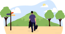 پیش‌نمایش فایل man-on-vacation-7292880 از پک سفر