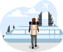 پیش‌نمایش فایل man-on-vacation-7292855 از پک سفر