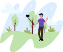 پیش‌نمایش فایل male-travel-blogger-7292866 از پک سفر