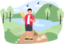پیش‌نمایش فایل man-on-vacation-7292870 از پک سفر