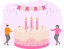 پیش‌نمایش فایل birthday-cake-cutting-7330157 از پک جشن تولد