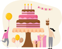پیش‌نمایش فایل birthday-party-7330144 از پک جشن تولد