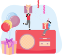 پیش‌نمایش فایل birthday-enjoyment-7330101 از پک جشن تولد