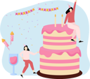 پیش‌نمایش فایل birthday-cake-7330034 از پک جشن تولد