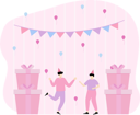 پیش‌نمایش فایل birthday-dance-party-7329985 از پک جشن تولد